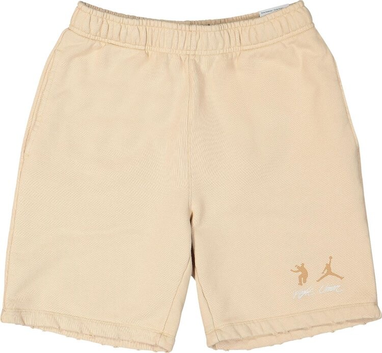 

Шорты Air Jordan x Union M J FLC Shorts 'White Onyx', кремовый