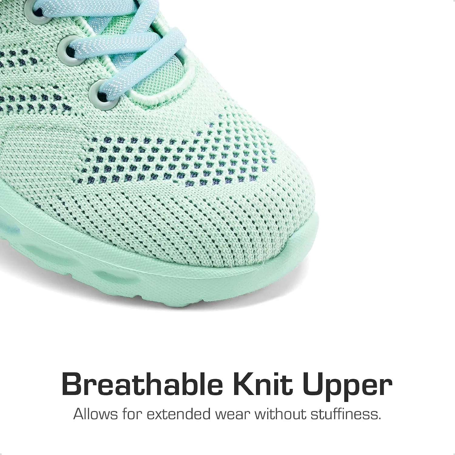 Детские кроссовки для девочек легкие DREAM PAIRS, Mint Green/Purple — фото 2
