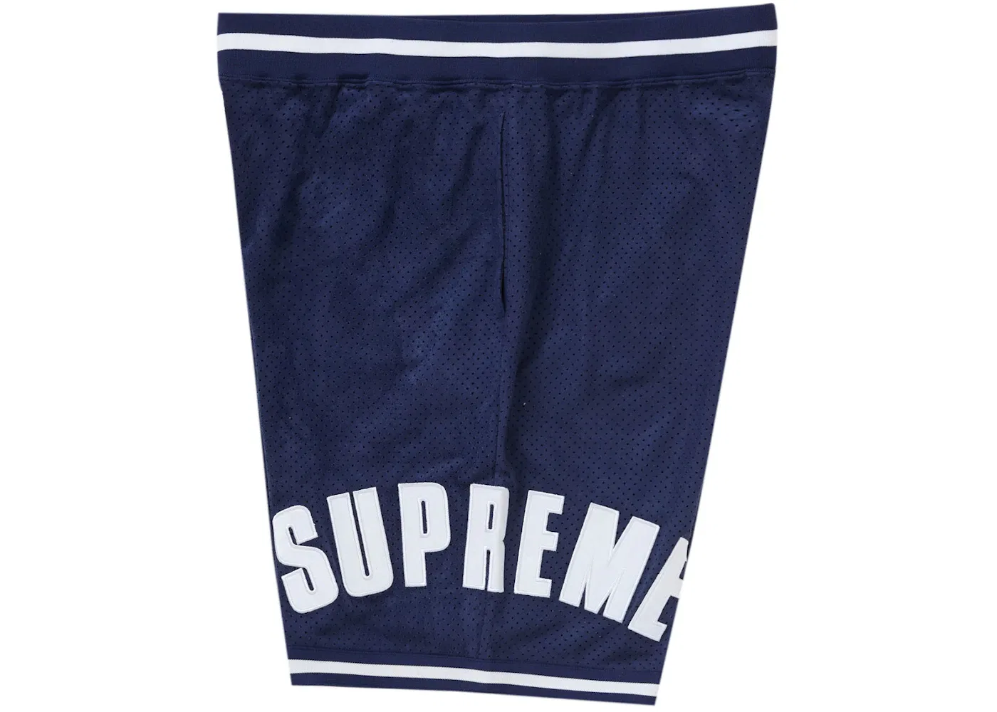 Мужские шорты из ультразамши с сетчатой подкладкой Supreme Short, Navy — фото 2