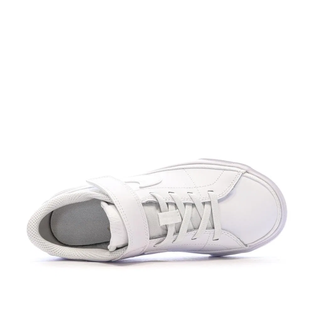 Детские кроссовки для мальчиков кожаные Court Legacy NIKE, Multi-Coloured — фото 4