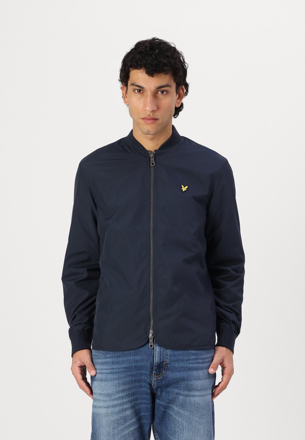 

Куртка-бомбер JACKET Lyle & Scott, темно-синий