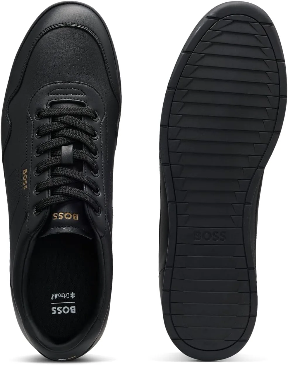 Кроссовки BOSS Mens Nitan Ltpf, черный — фото 3