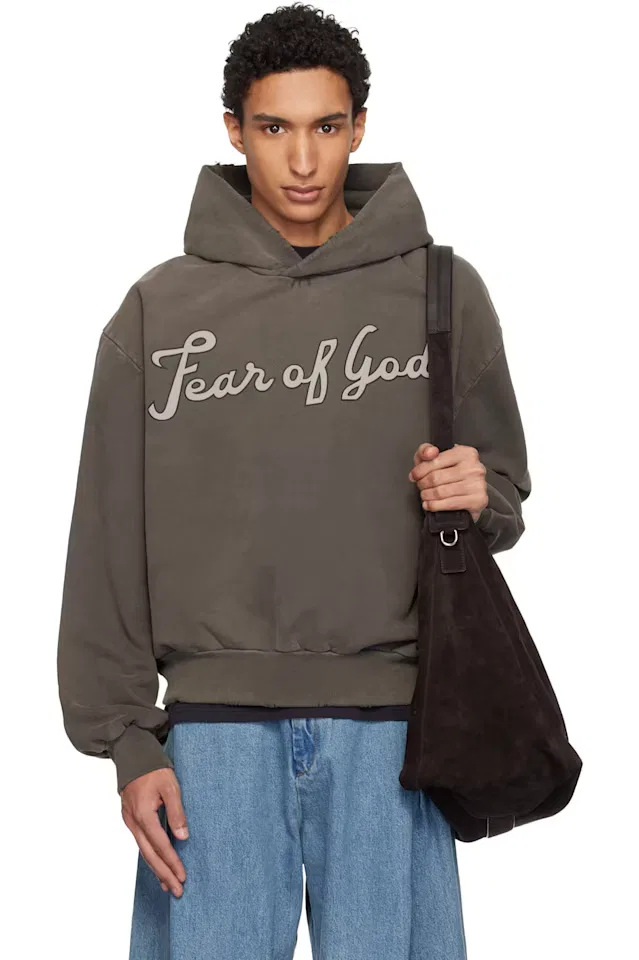 Классическая коричневая толстовка с рукавами реглан 26 Fear Of God