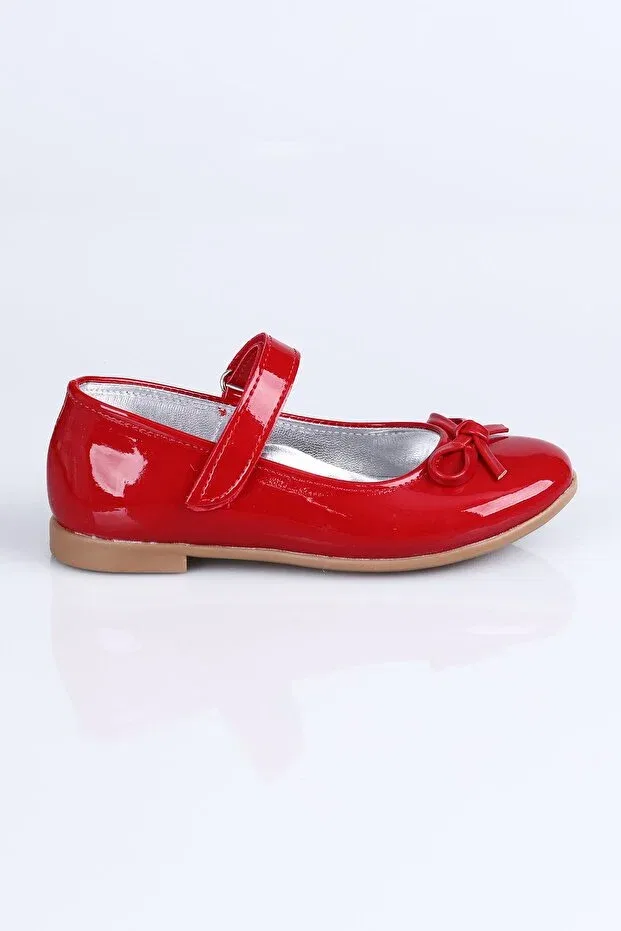 Детские балетки для девочек без каблука Sibel, Red