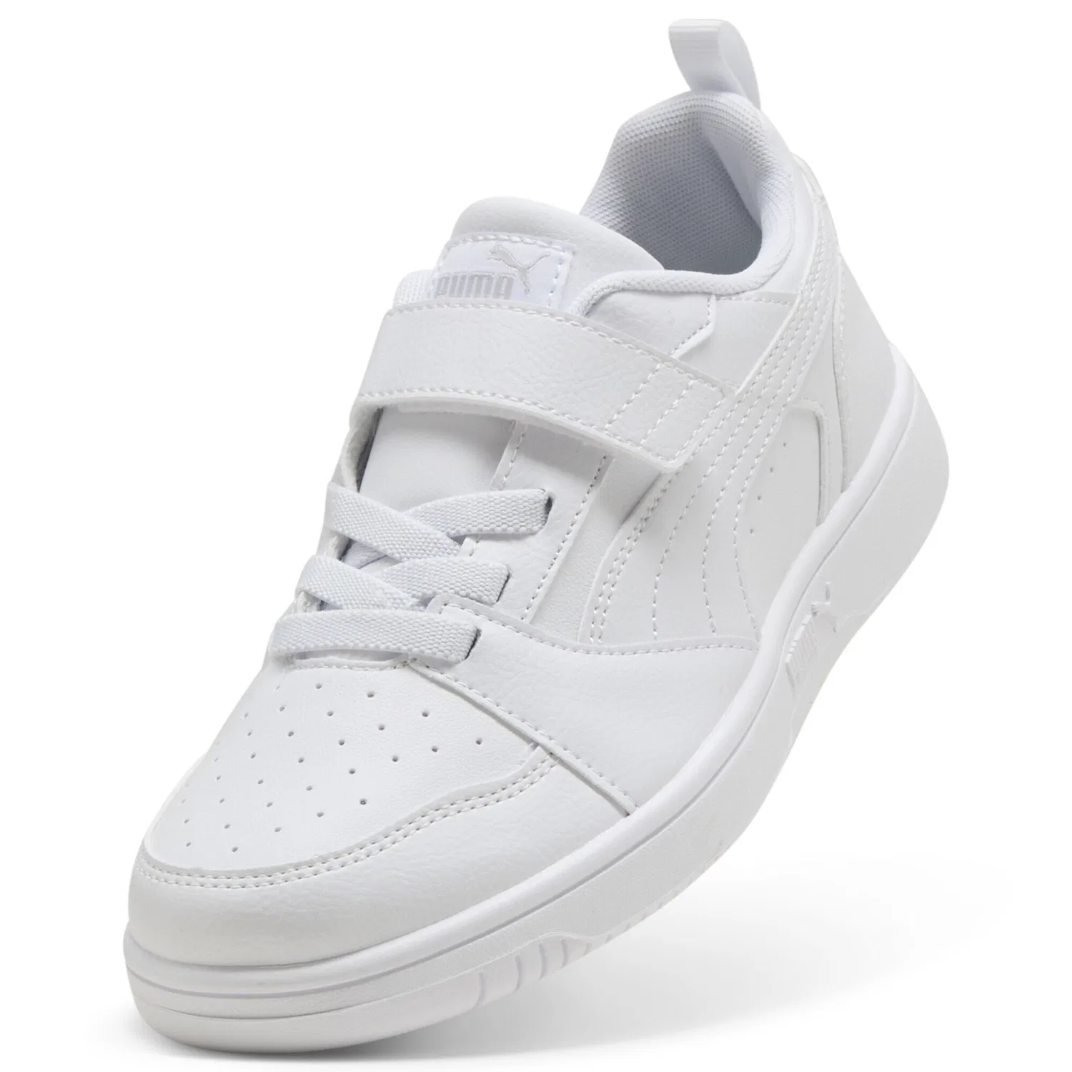 Кроссовки Puma Rebound V6 белого цвета — фото 4