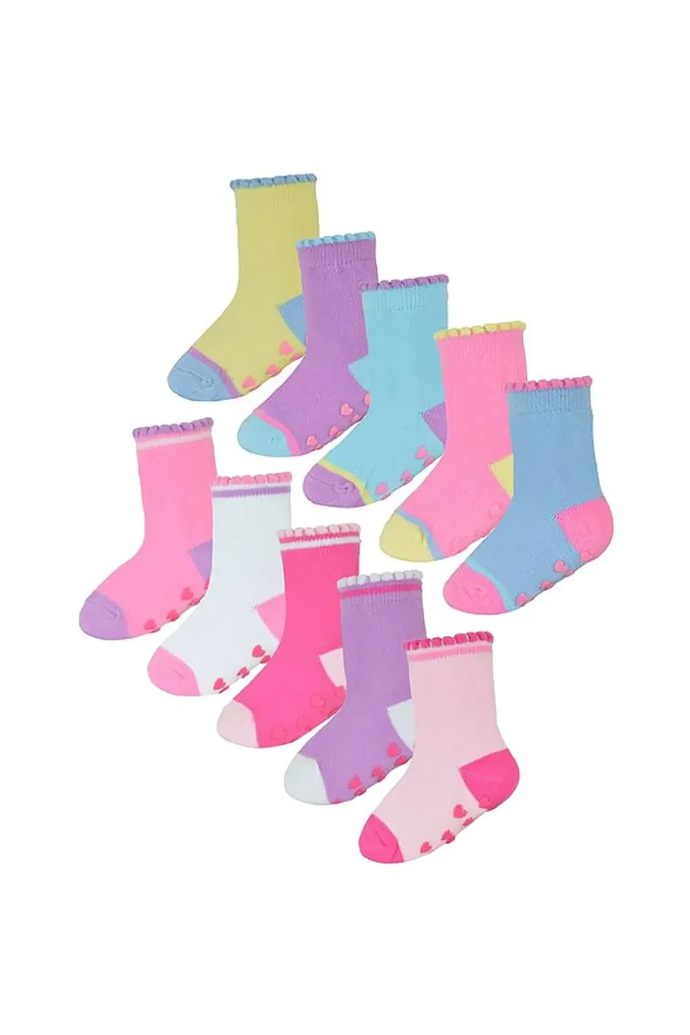 Детские хлопковые носки с принтом Sock Snob, Pink