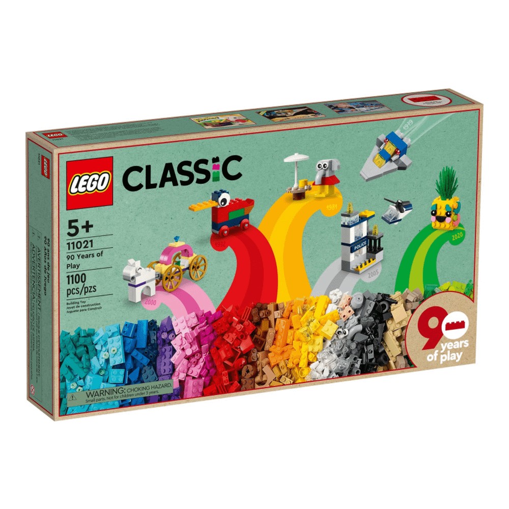 Конструктор LEGO Classic 11021 90 лет игры мультицвет - фото