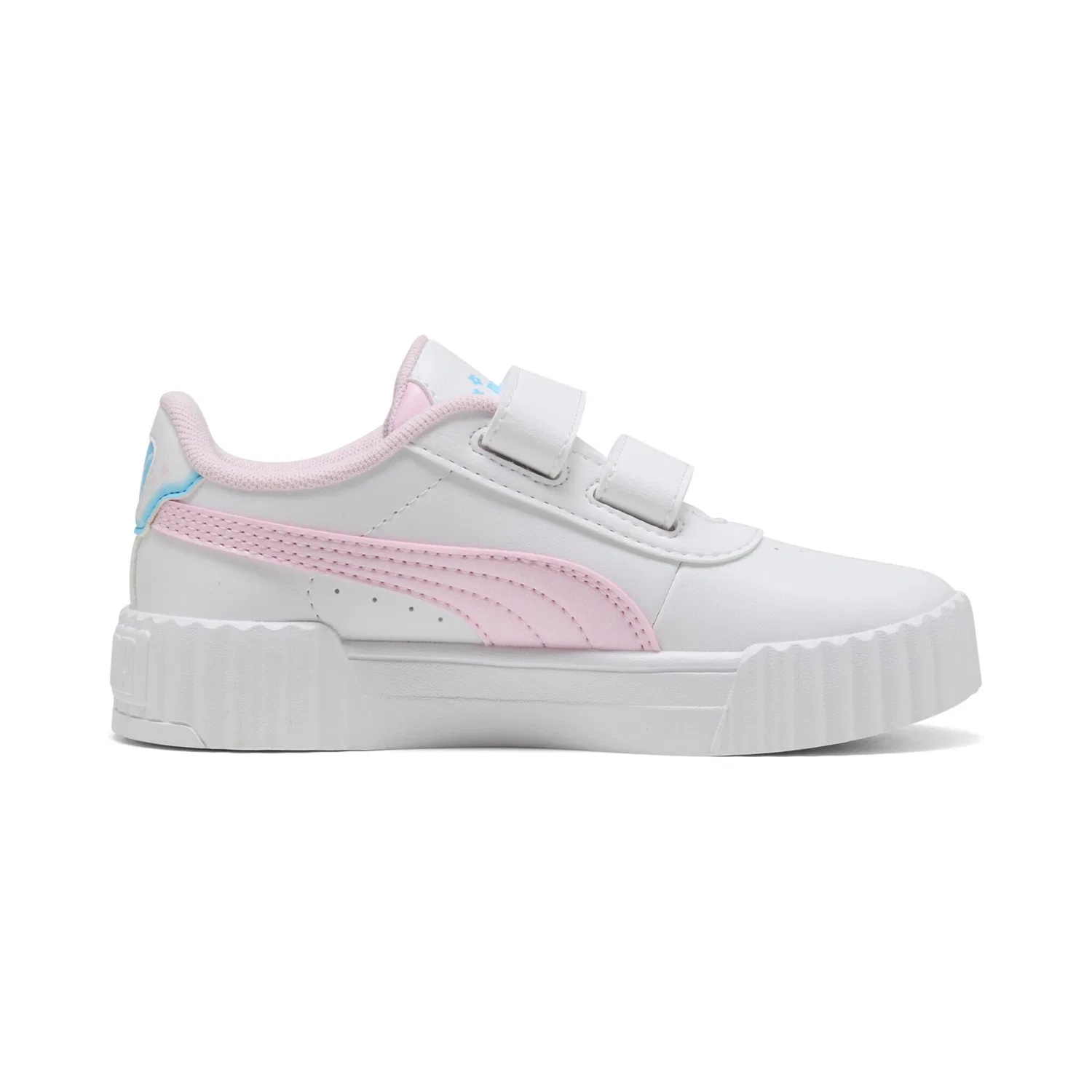 Детские кроссовки для активного отдыха Carina 3.0 Jelly PUMA, White/Pearl Pink — фото 3