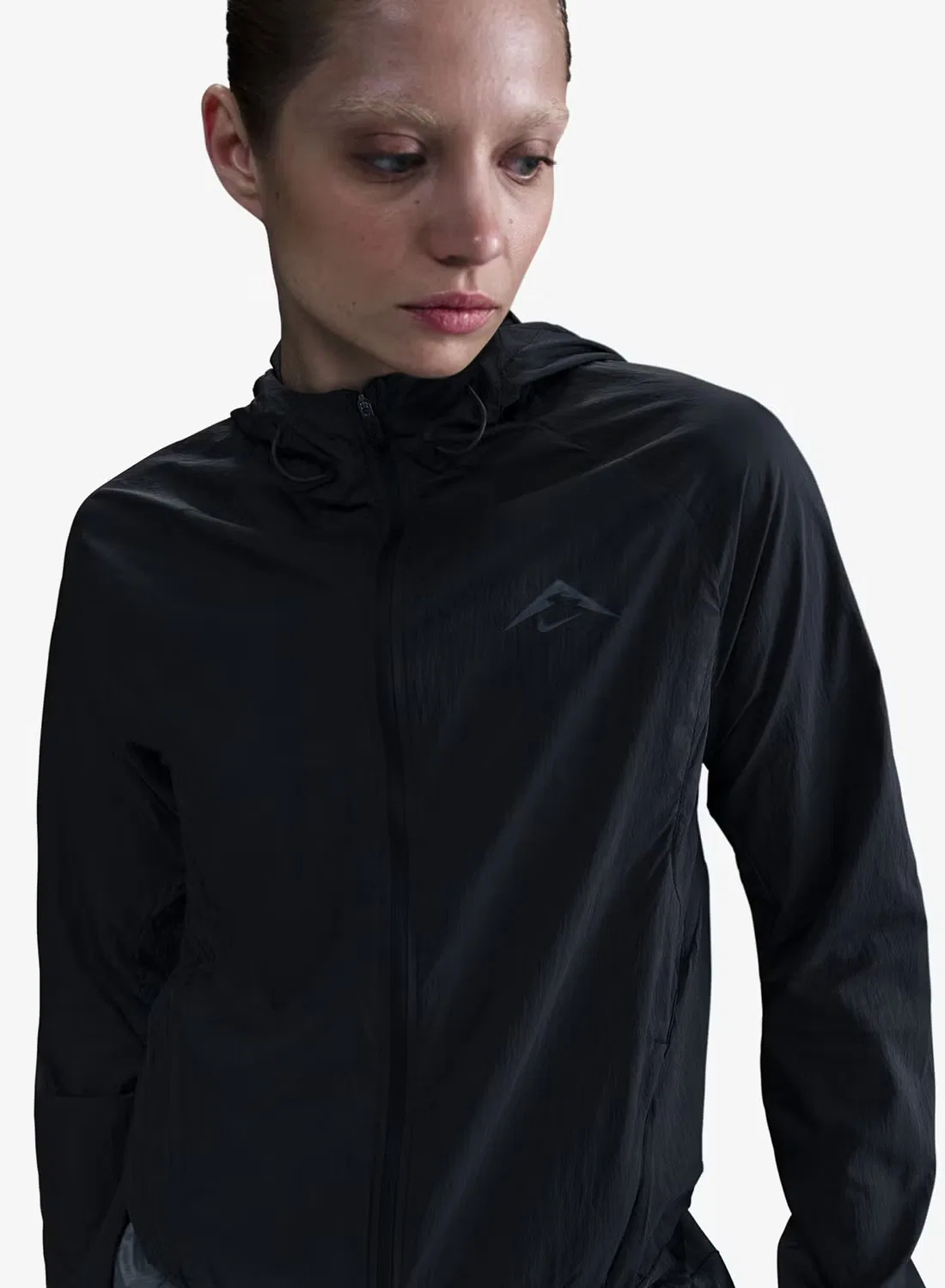 Куртка ультралегкая с водоотталкивающей отделкой Nsw Trail Nike, черный — фото 3