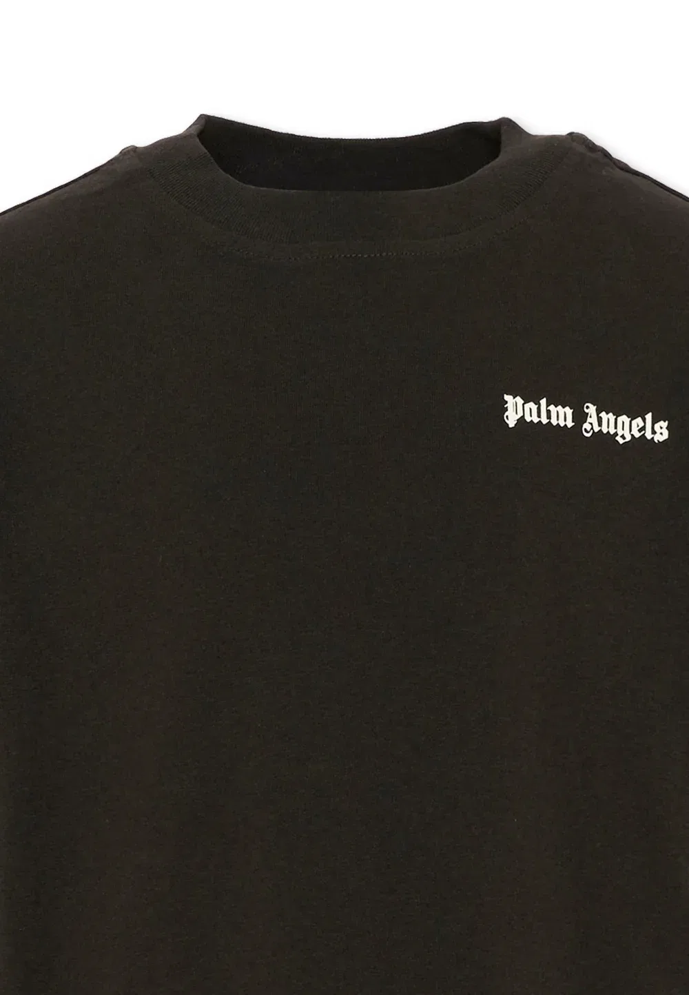 Футболка унисекс - базовая футболка Palm Angels, Black — фото 3