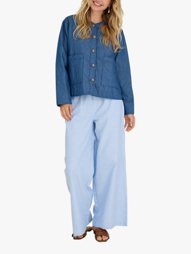 

Стеганая джинсовая куртка kammy A-VIEW, цвет Denim Blue