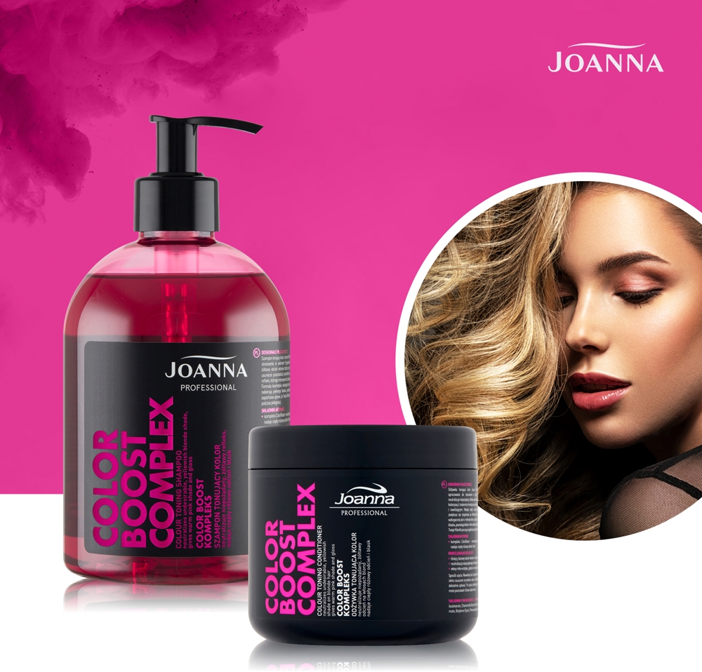 Увлажняющий кондиционер для нейтрализации желтизны Color Boost Complex Joanna, 500 гр — фото 4