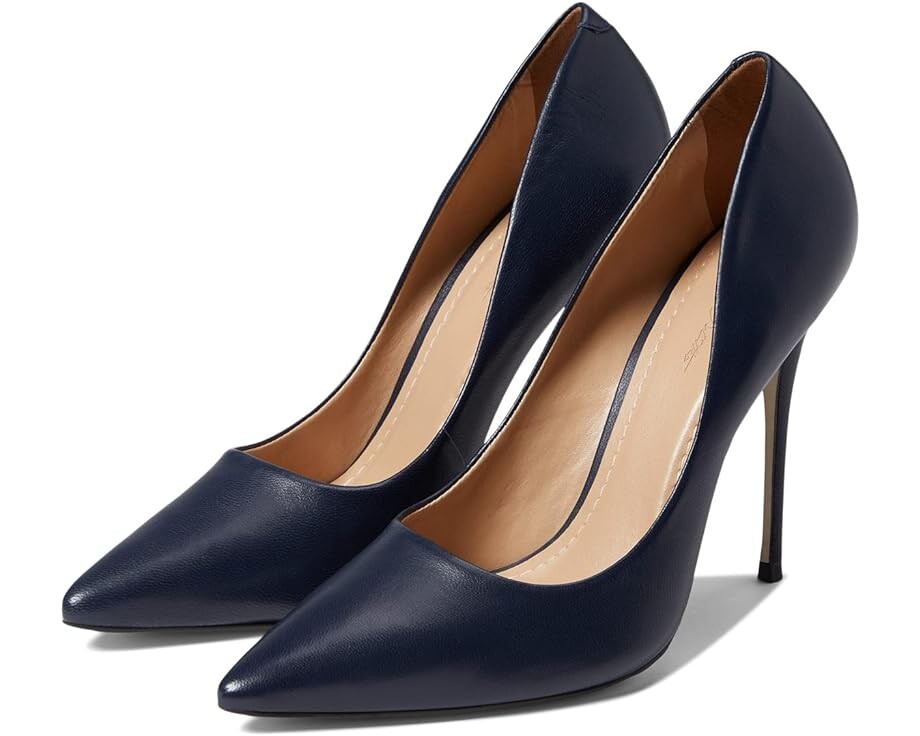 

Туфли Massimo Matteo Pointy Toe Pump 17, цвет Navy Leather