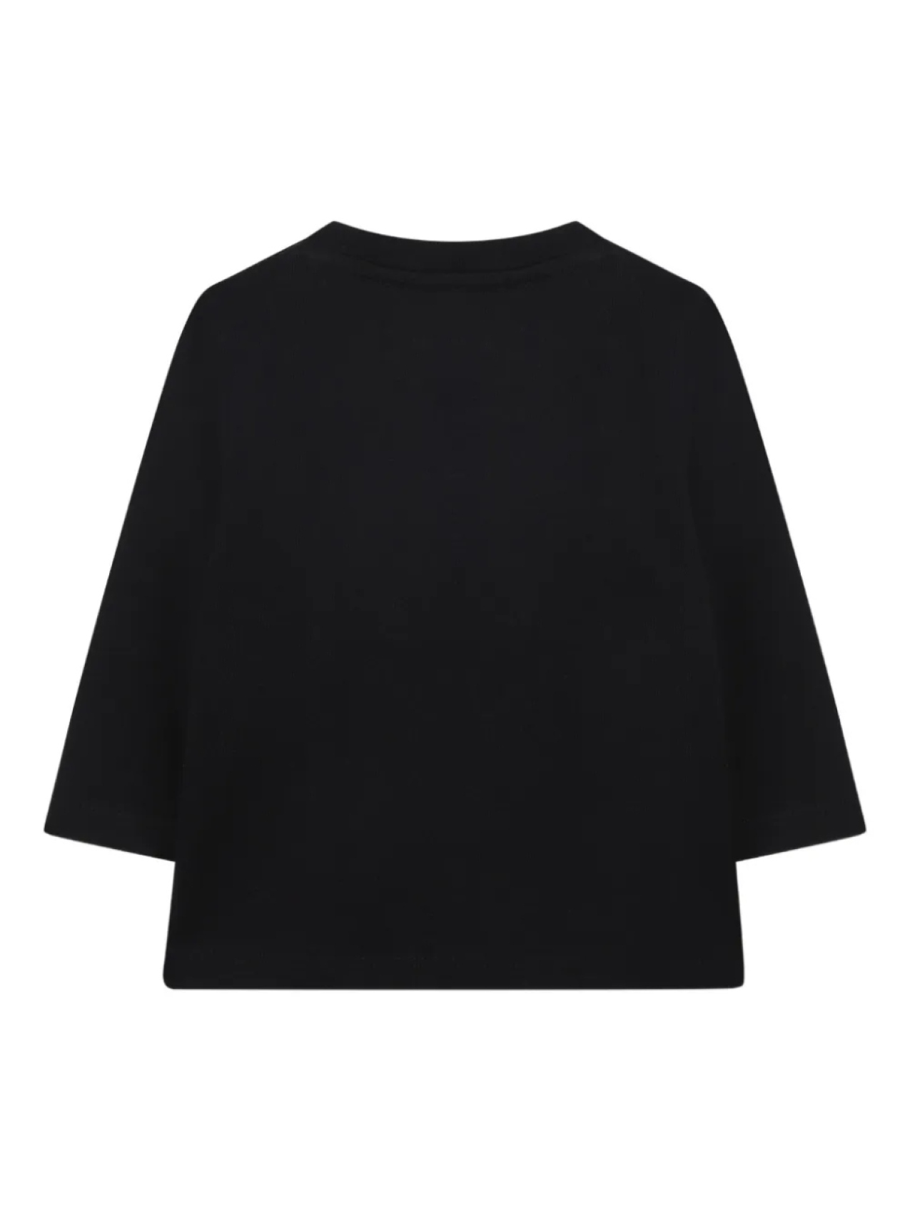 

BOSS Kidswear топ с длинными рукавами и логотипом, черный