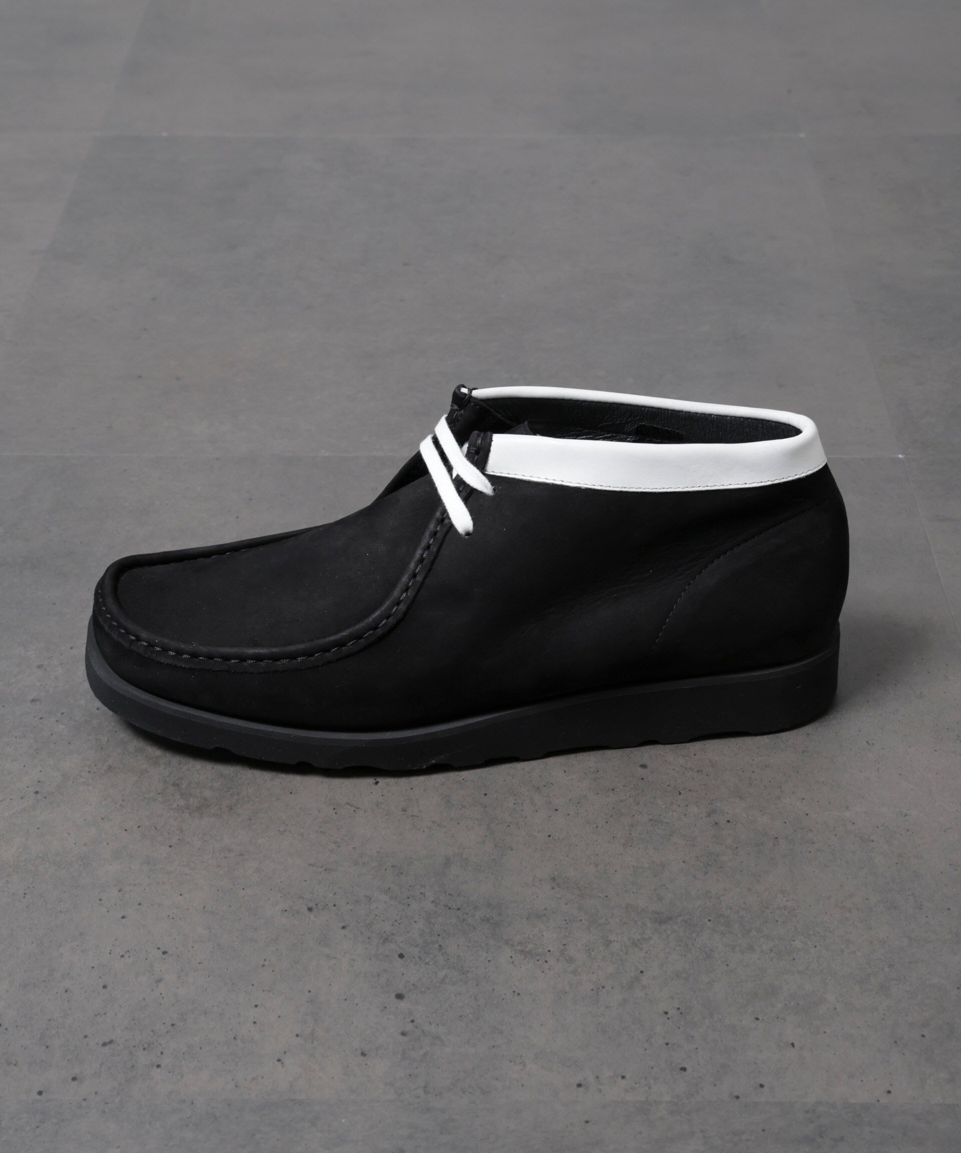 Ботинки HOTEL PALACE x Padmore & Barnes из нубуковой кожи с подошвой Vibram NANO universe, Black