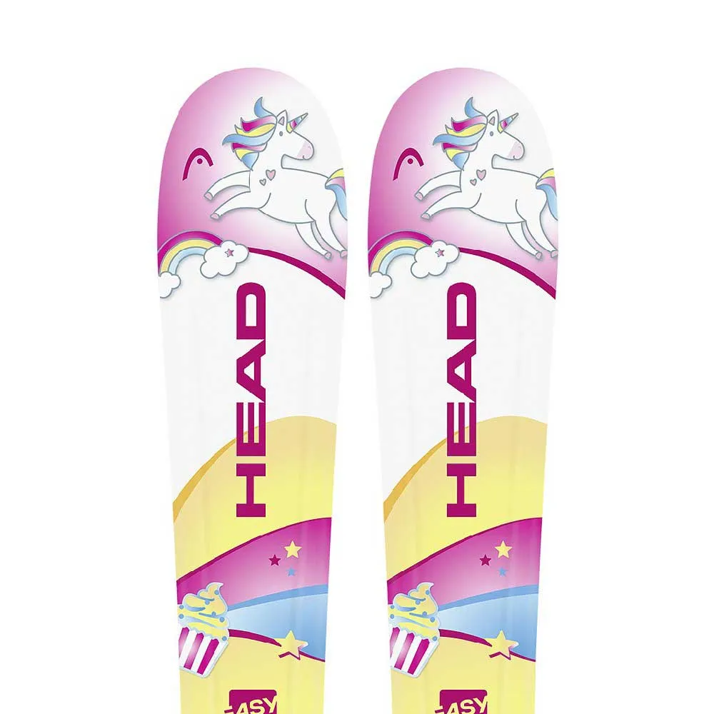 

Горные лыжи Head Unicorn+jrs 4.5 gw ca junior, розовый