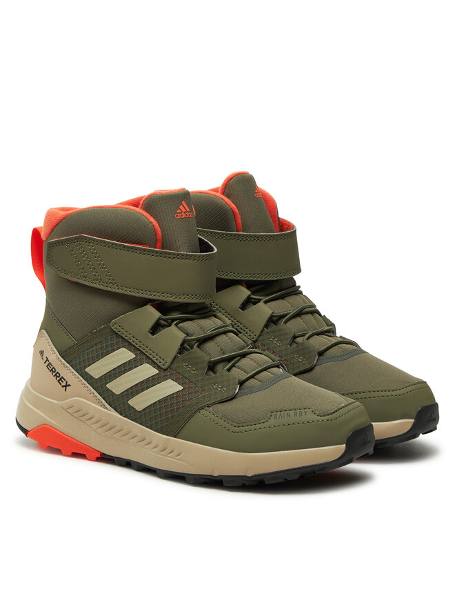 Треккинговые кроссовки Terrex Trailmaker High COLD.RDY ID1144 Adidas, зеленый — фото 2