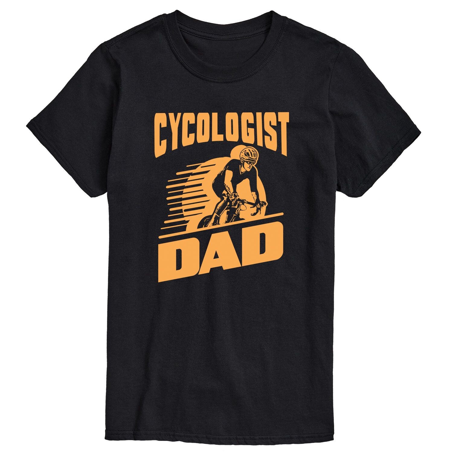 

Футболка с рисунком Big & Tall Cycological Dad License