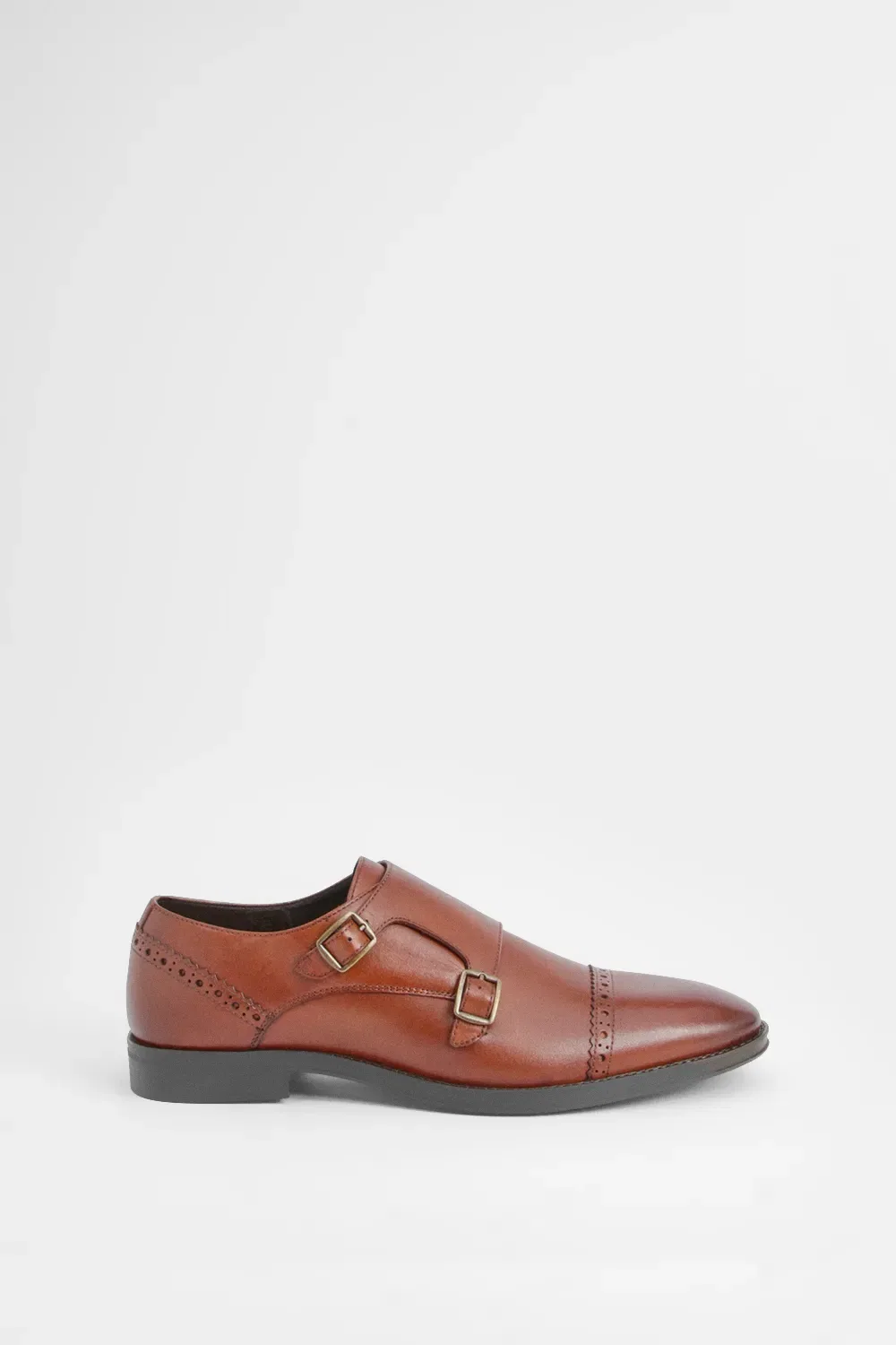 Туфли монахи Burton из натуральной кожи, бежевый
