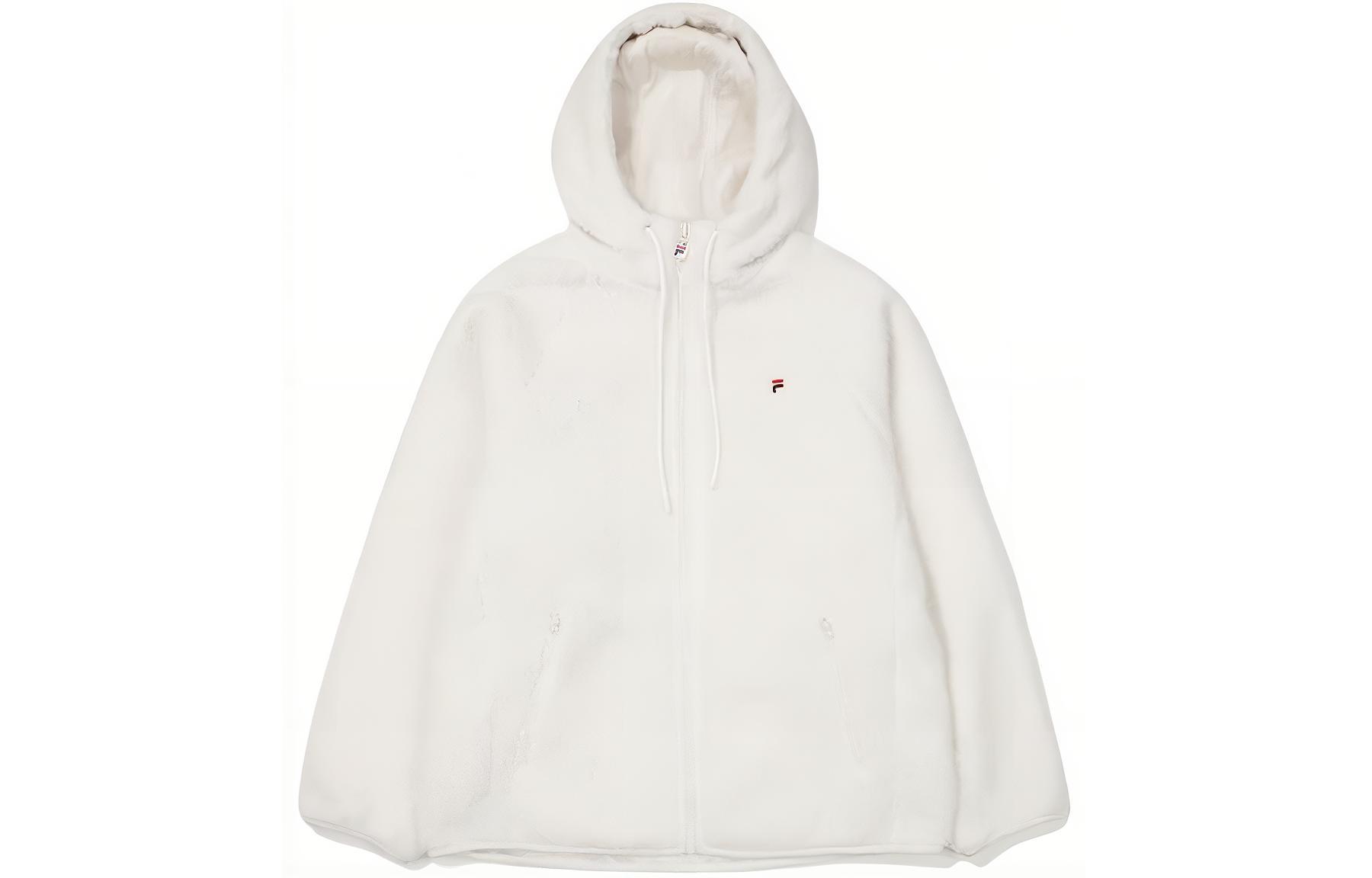 

Fila Куртка унисекс, кремовые, с капюшоном, средней плотности, другие