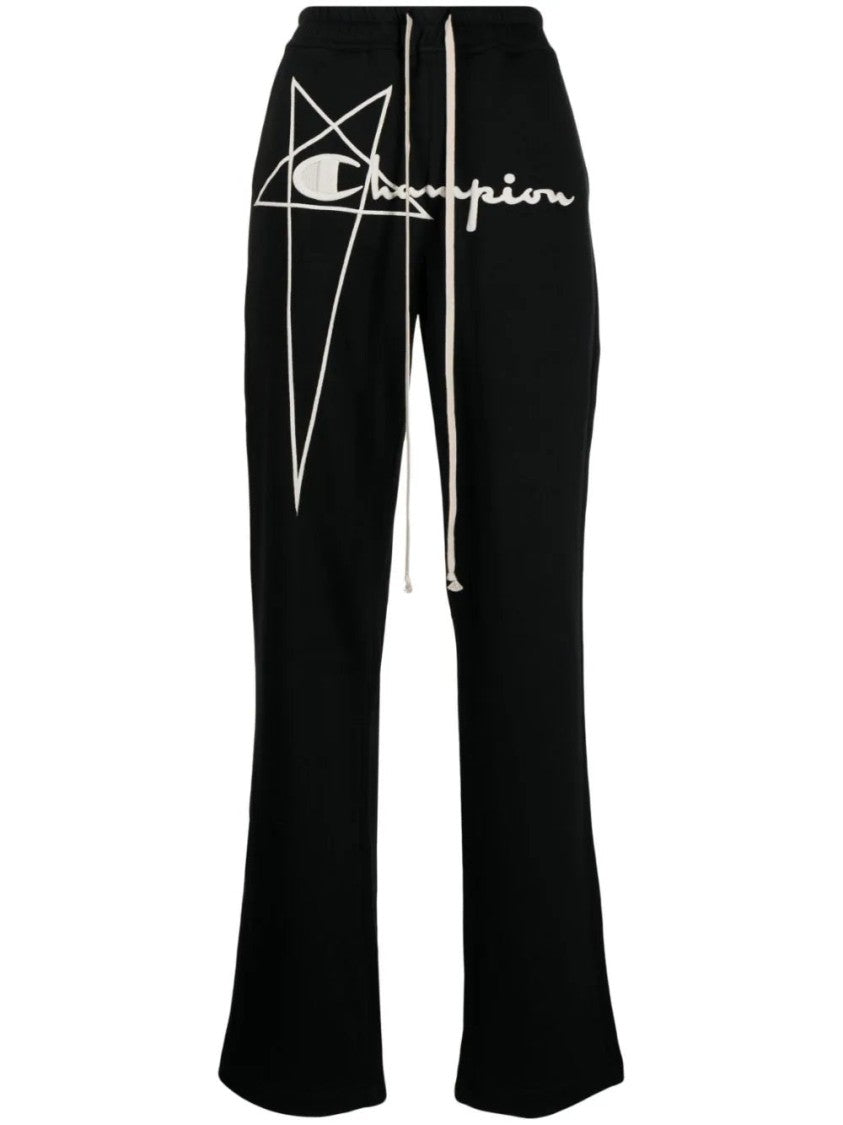 

Дитрих брюки на шнурке Rick Owens X Champion, черный
