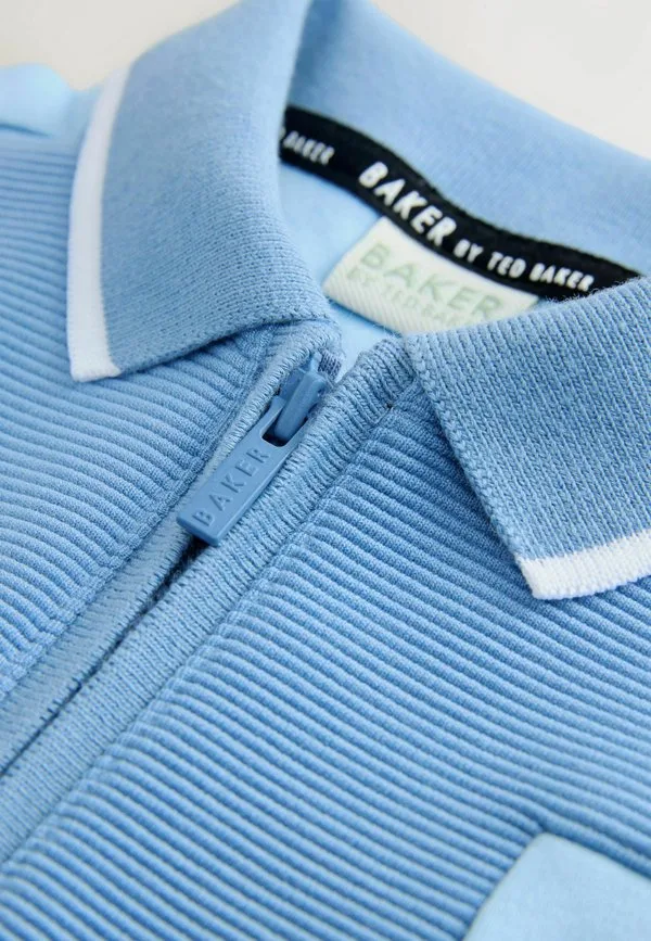 Спортивные брюки стандартного кроя из фактурной ткани Baker By Ted Baker, Blue — фото 3