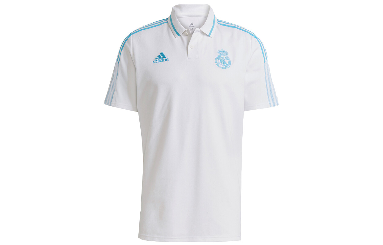 

Рубашка поло мужская белая Adidas, белый