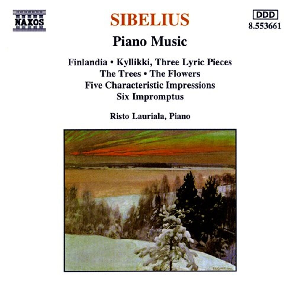 

Диск CD Sibelius: Piano Music - Jean Sibelius, Risto Lauriala