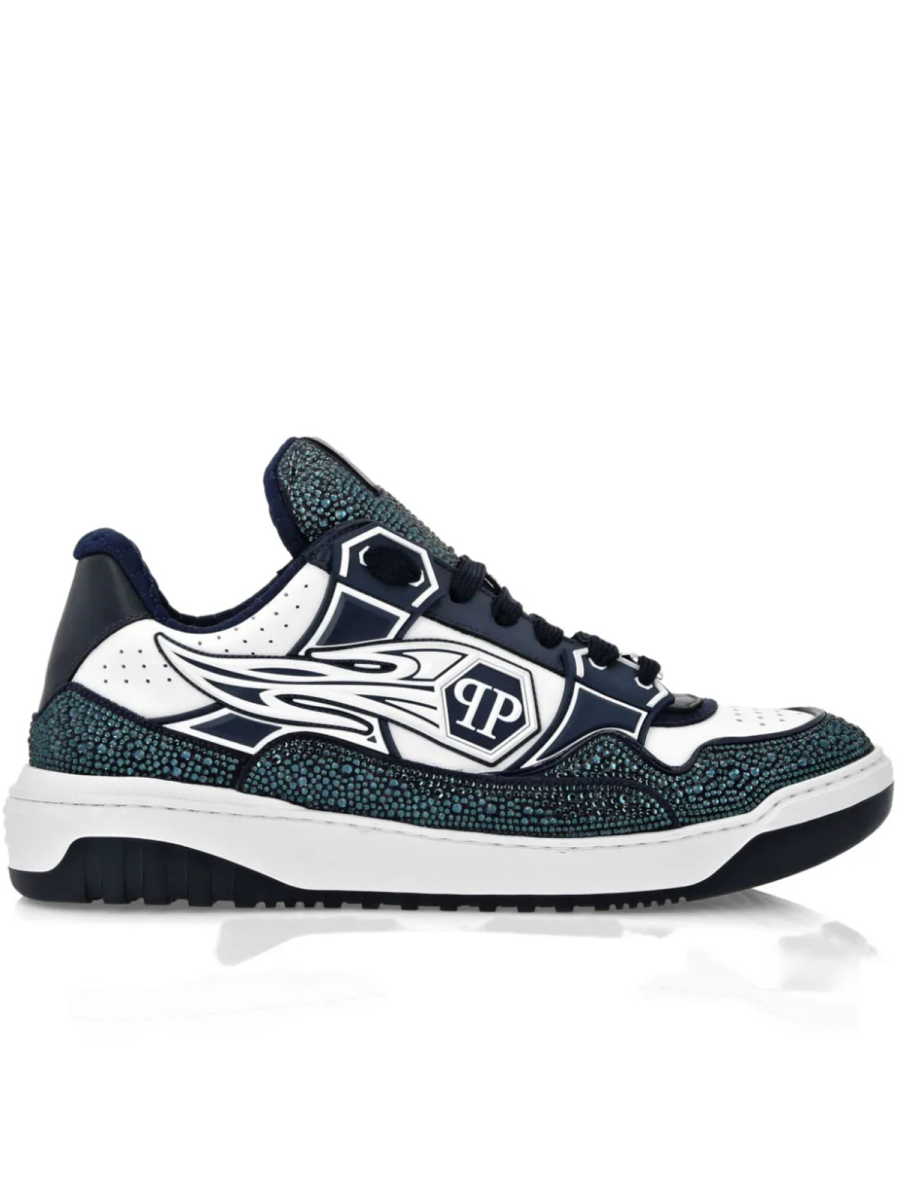 

Низкие кеды Moon Walker Philipp Plein, синий