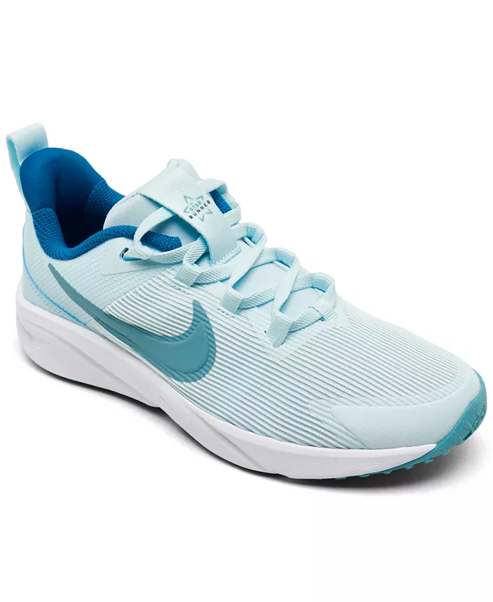 

Детские повседневные кроссовки Star Runner 4 от Finish Line Nike, синий