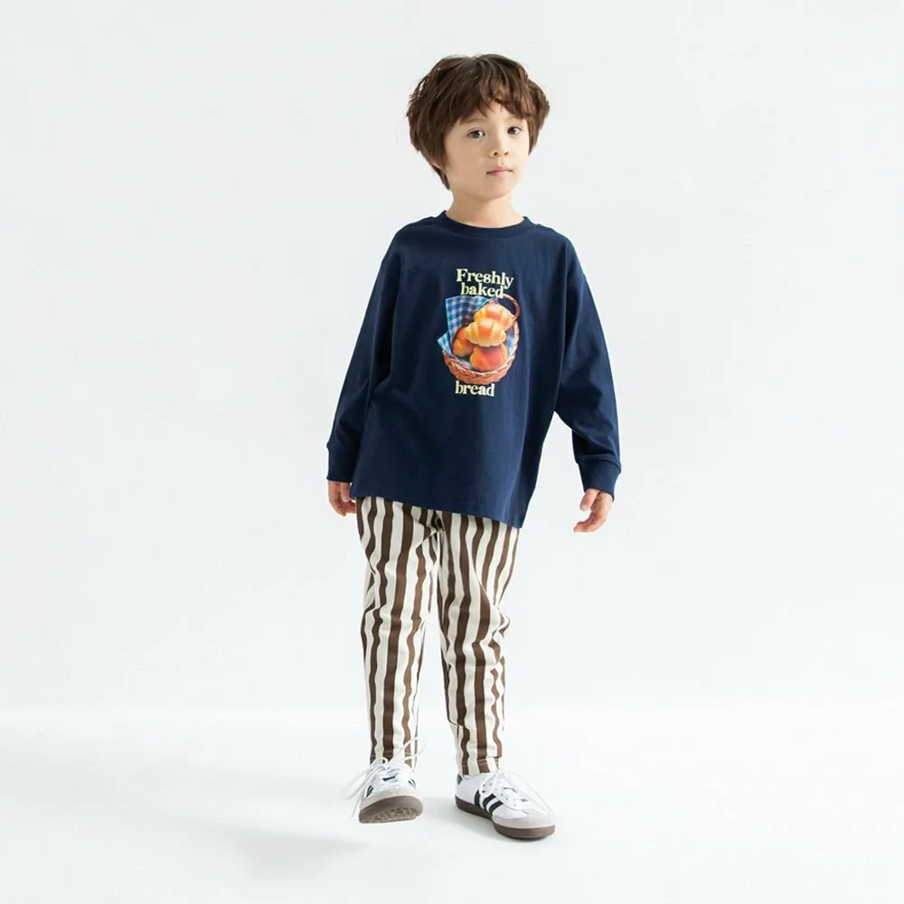 Футболка с длинными рукавами с различными графическими принтами Branshes, 22: Navy Blue — фото 4