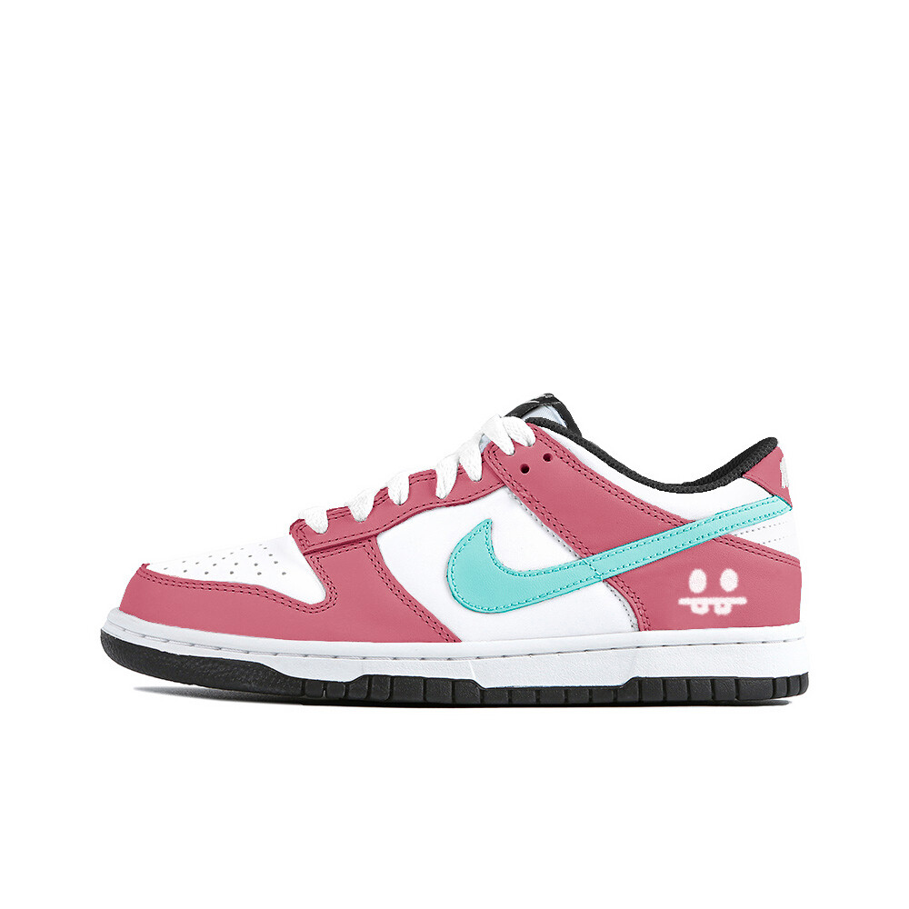 

Кроссовки Nike Dunk Skateboarding Shoes Women's Low-top White/red, цвет Orange