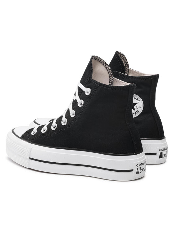 Тканевые кроссовки Chuck Taylor All Star Lift Hi 560845C Converse, черный — фото 3