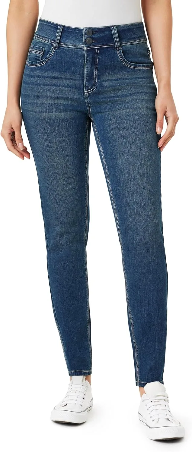 

Джинсы Angels Forever Young Curvy Skinny для женщин, деним с контурным поясом