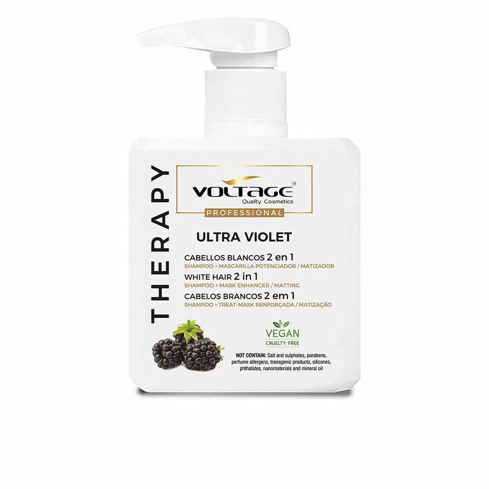 Шампунь-маска «Therapy Ultra Violet» 2 в 1 для светлых волос Voltage Cosmetics