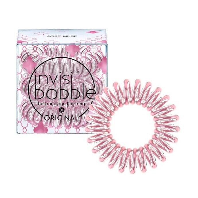 

Резинки для волос Invisibobble, Original, Rose Muse, 3 шт