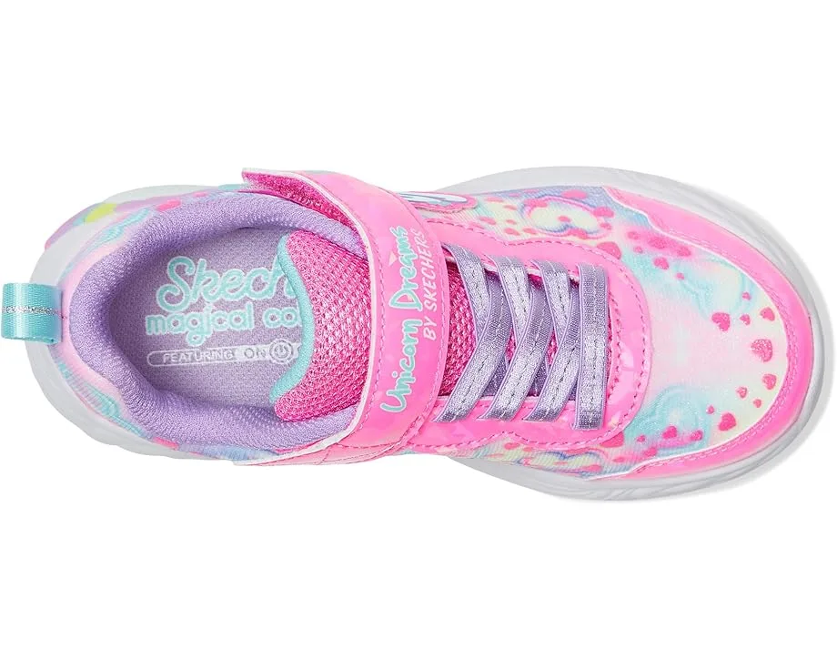 Кроссовки SKECHERS KIDS Unicorn Dreams 303063L (Little Kid/Big Kid), Pink/Multi — фото 2