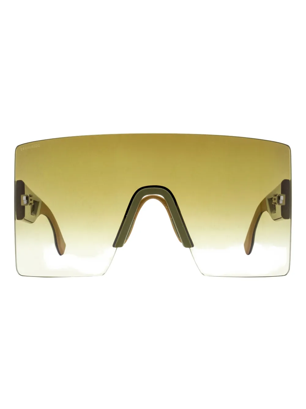 

Солнцезащитные очки в квадратной оправе DSQUARED2 EYEWEAR, зеленый