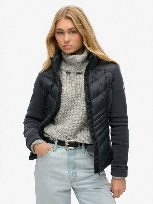 

Штормовая флисовая куртка Superdry, цвет Eclipse Navy
