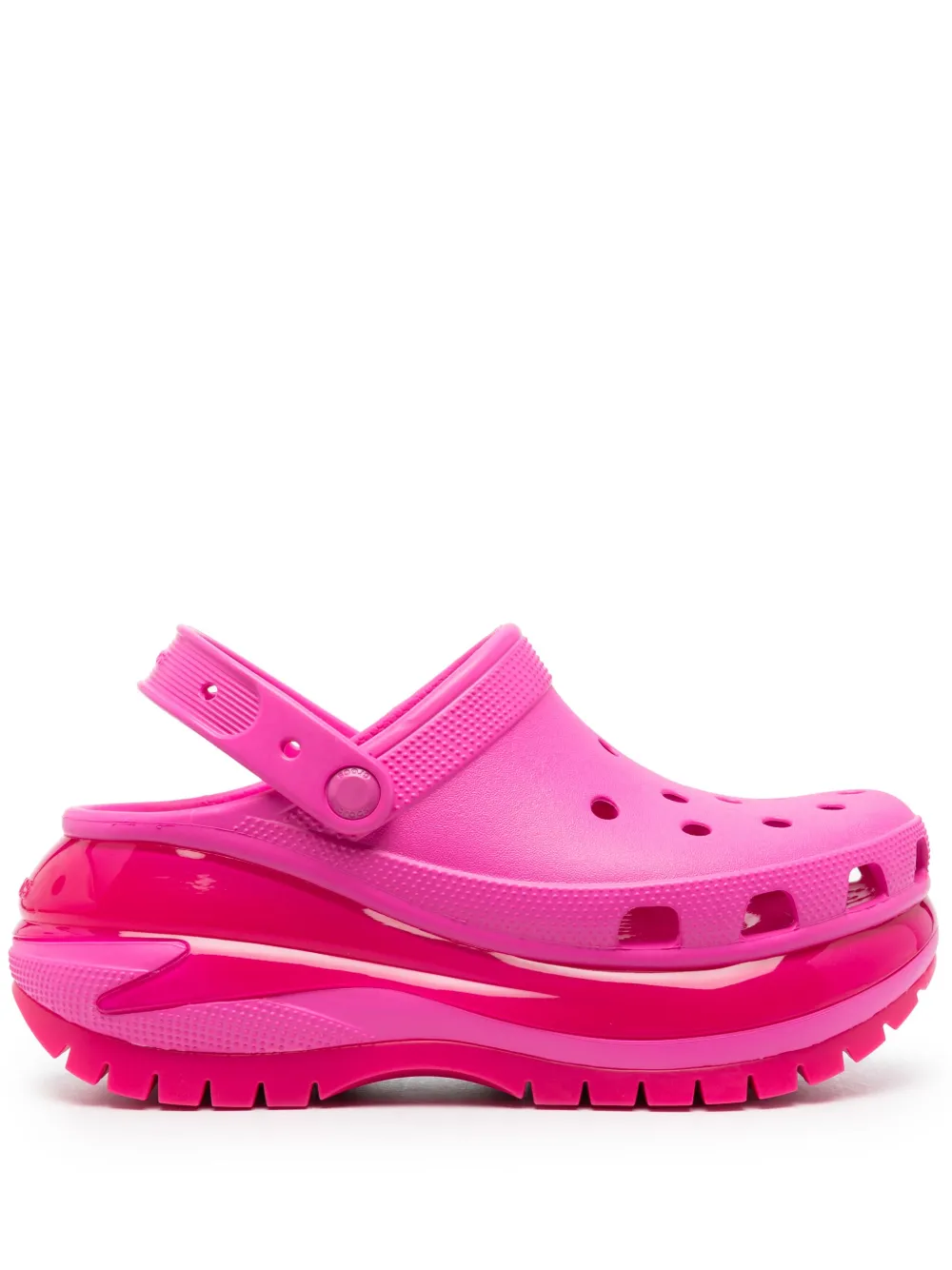 Босоножки Mega Crush на платформе Crocs, розовый