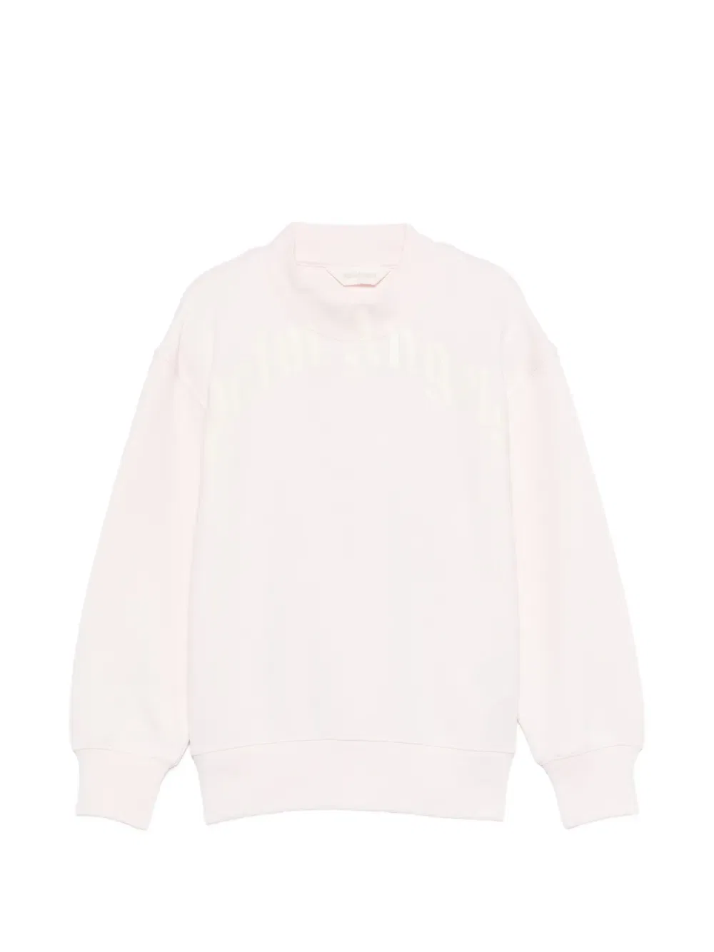 Толстовка с высоким воротником Palm Angels Kids, розовый