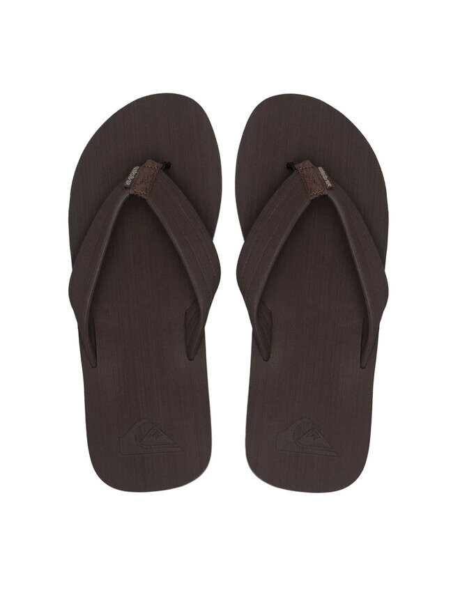 Шлепанцы на пальцах Quiksilver Chancletas MOLOKAI LAYBACK TEXTURED AQYL101266, коричневый — фото 2