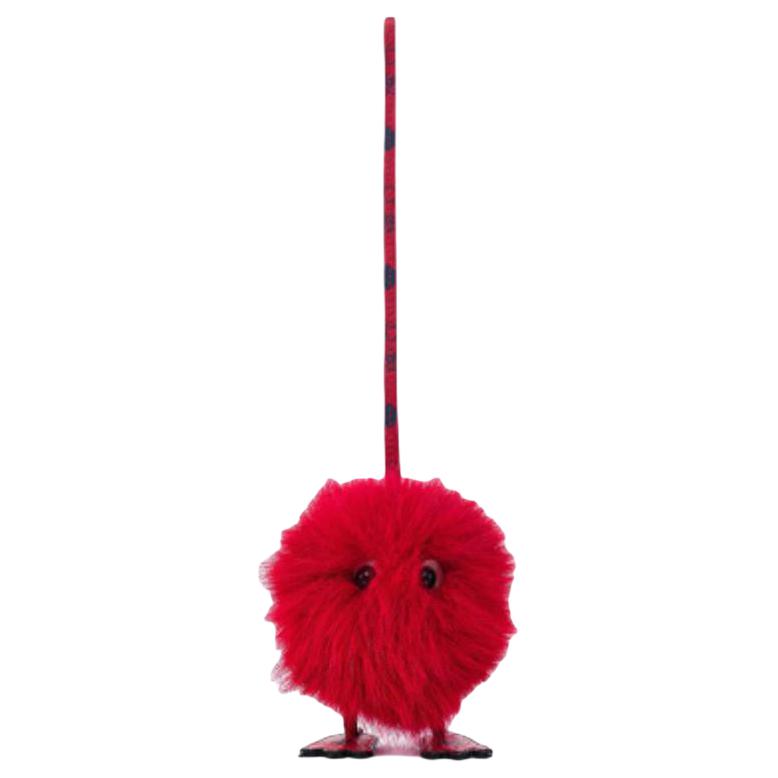 

MCM Подвеска из ткани унисекс леденцово-красный, Candy Red