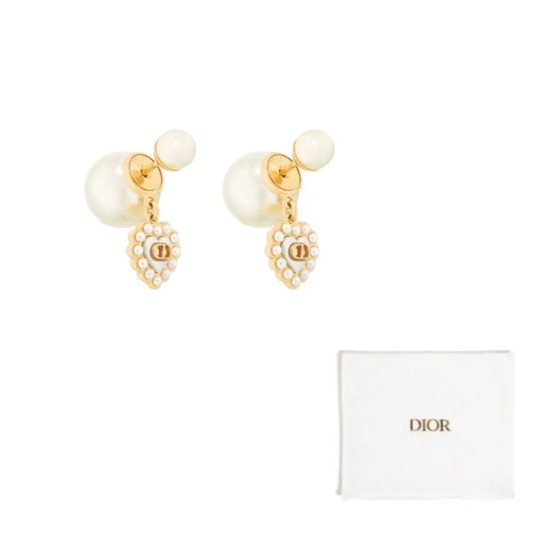 

DIOR Женские серьги Resin Pearl, Mother Of Pearl, Gold