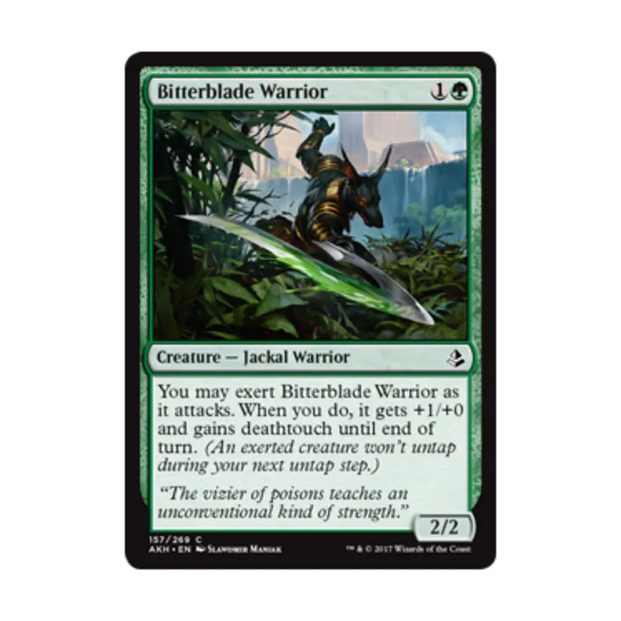 

CCG Воин Горького Клинка (клавиша C), MTG - Amonkhet