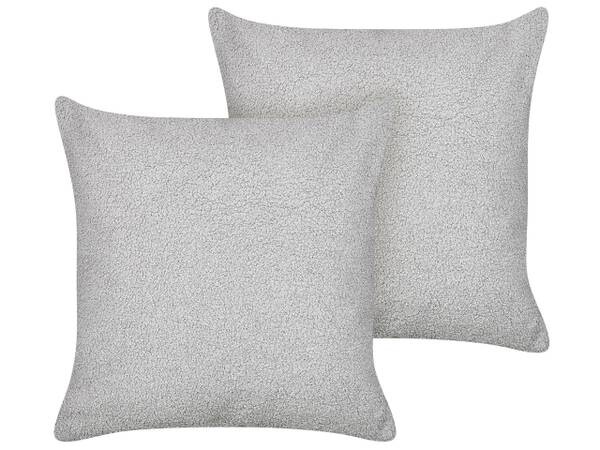 

Подушка Beliani 2 шт LEUZEA, 45x45x45 см, серый