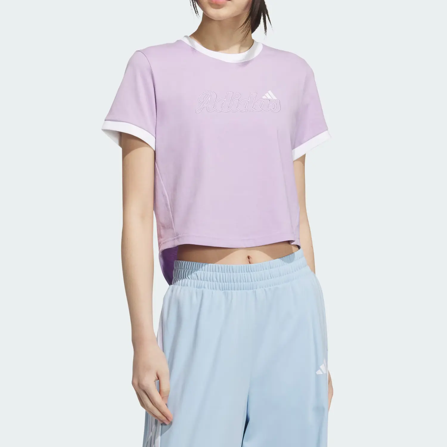 Adidas Футболка Women's Powder Plum Purple — фото 2