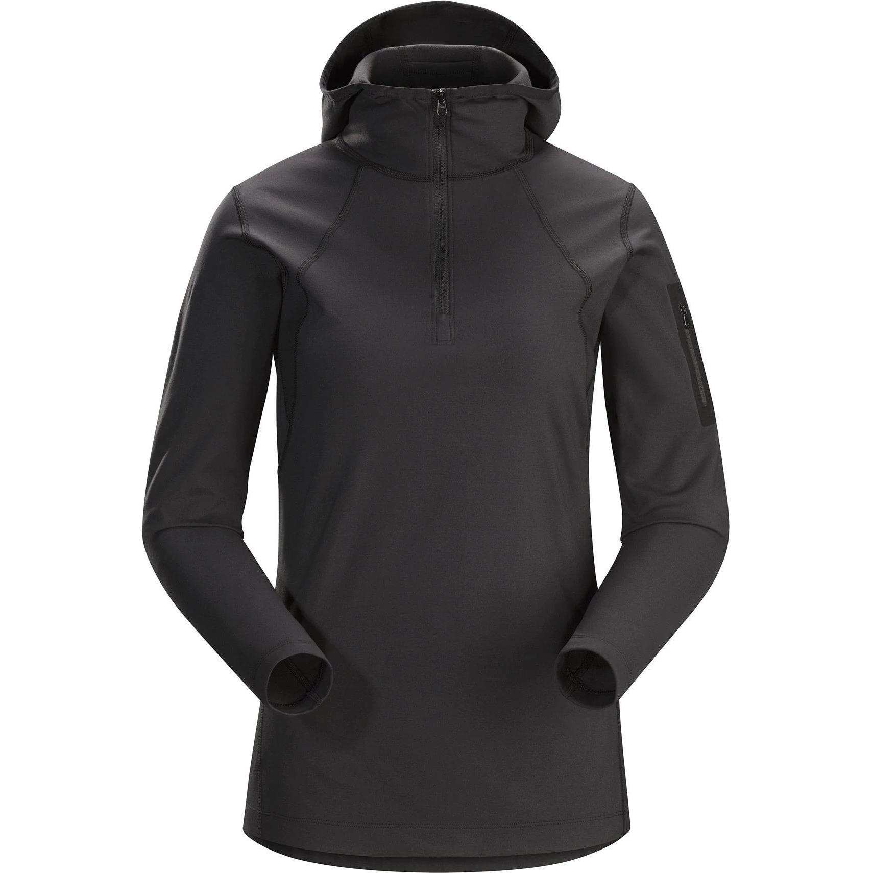 

Термобелье женское черное Arcteryx, Black-Black