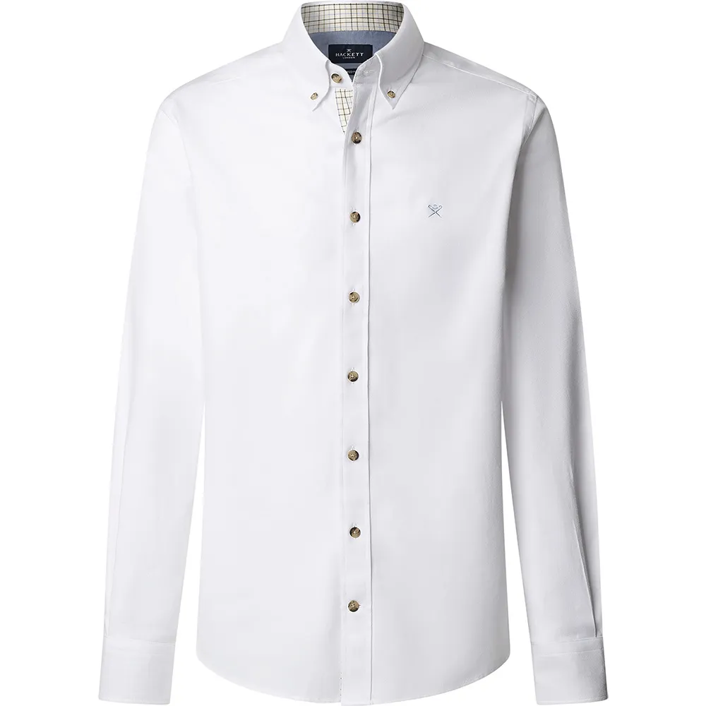 

Рубашка Hackett Flannel Multi Trim, белый