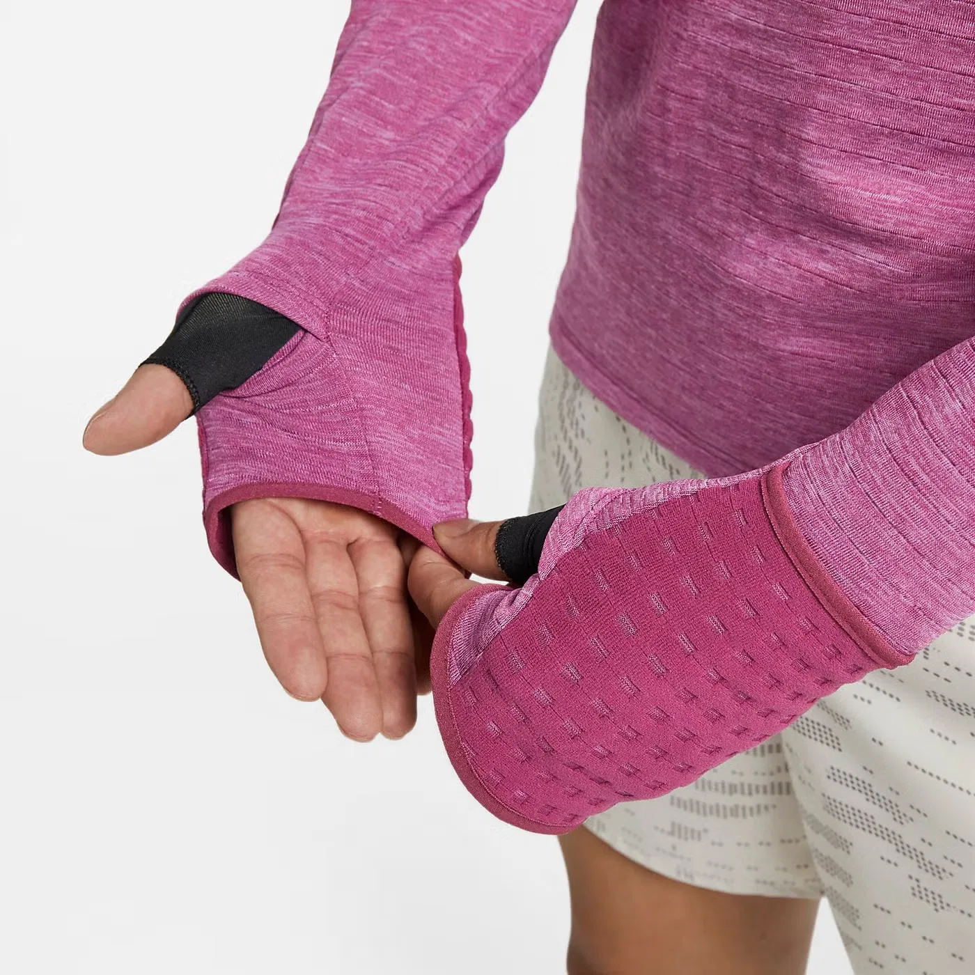Футболка с принтом Repel Element Run Top Nike, фиолетовый — фото 3